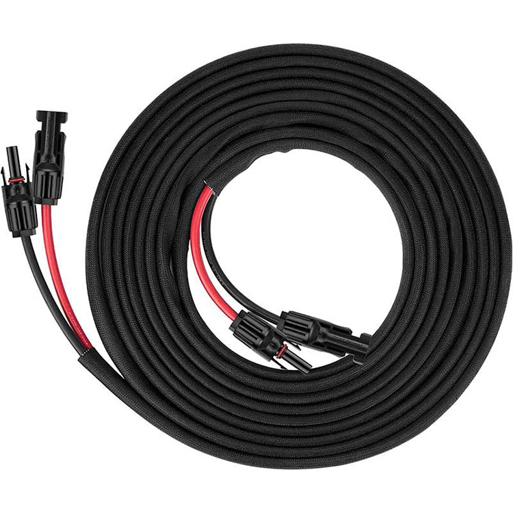 ٹوئن وائر سولر پینل ایکسٹینشن کیبل - 30Ft 10AWG(6mm2) سولر ایکسٹینشن کیبل