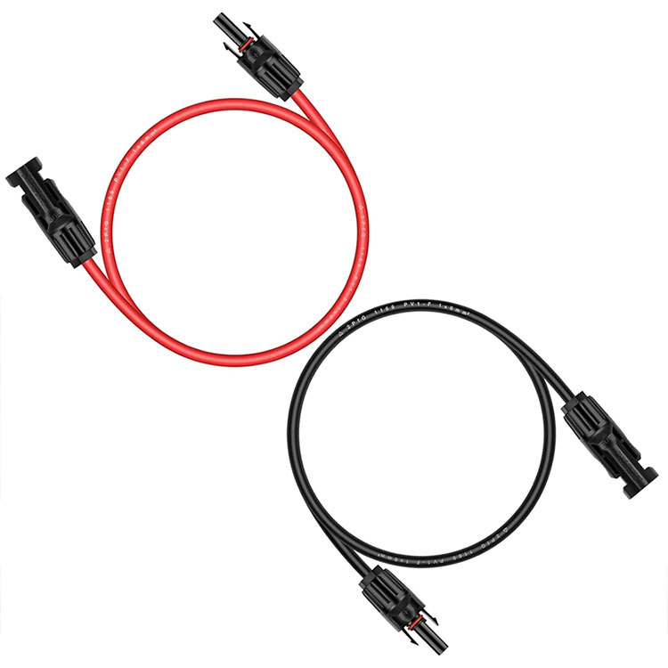 UV مزاحم ویدر پروف 3 فٹ 10AWG فوٹو وولٹک وائر